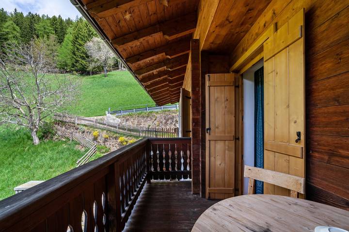 Ganze Wohnung, Ferienwohnung "Innerkaserbach" mit Bergblick und Gemeinschaftsgarten in St. Pankraz, Ortleralpen
