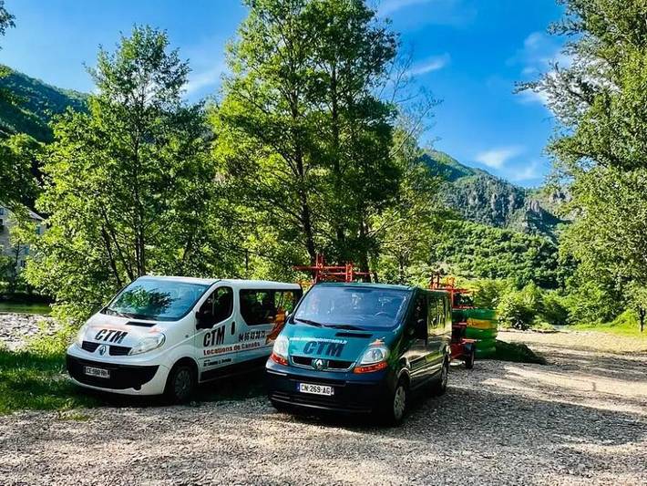 Camping pour 4 personnes dans les Gorges du Tarn