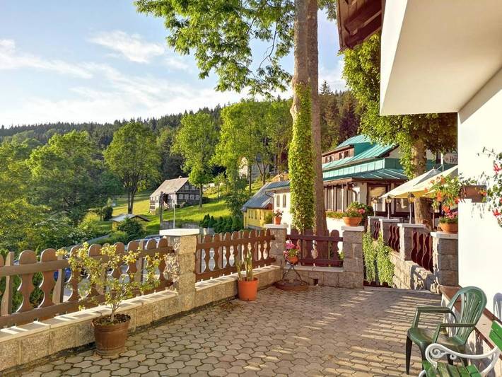 BnB für 3 Personen, mit Sauna und Garten sowie Whirlpool, mit Haustier in Tschechien