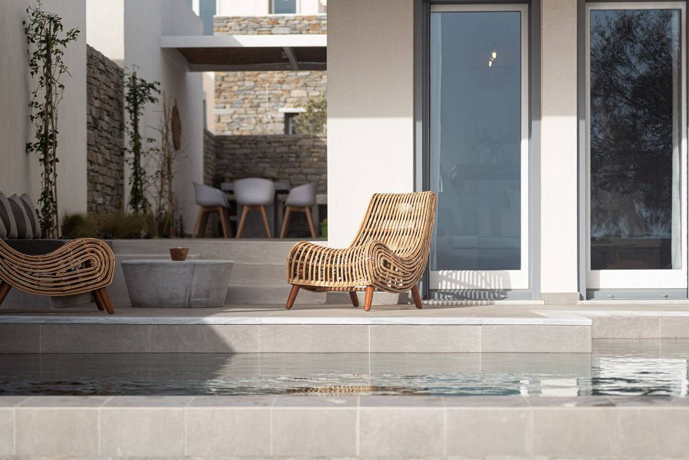 Beautiful Beachfront Villa | Villa Summer | 3 Bedrooms | Astonishing Sea Views & Private Pool | Molos in Paros