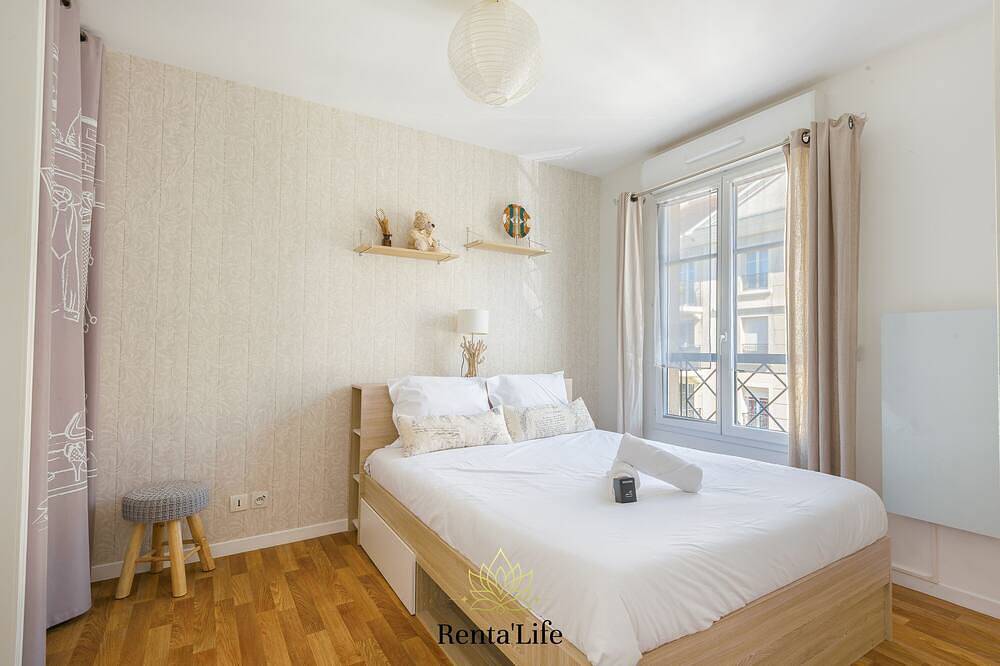 Entire apartment, Buxengeorgiens Delouvrier - T2- 7min to Disneyland in Bussy-Saint-Georges, Seine-et-Marne