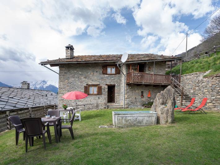 Appartamento vacanze per 4 persone, con balcone e giardino nonché panorama - 1