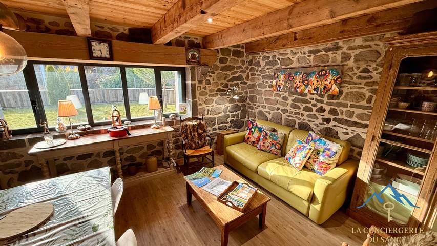 Location de vacances pour 4 personnes, avec terrasse et jardin, animaux acceptés à Mont-Dore - 2