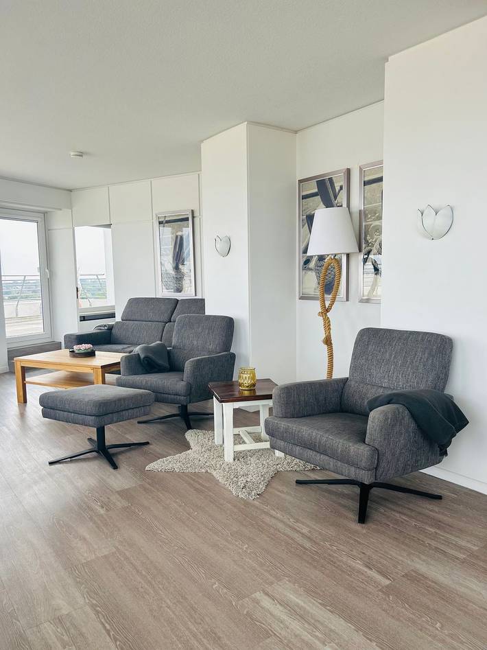 Ferienwohnung für 4 Personen, mit Sauna und Balkon in Duhnen - 2