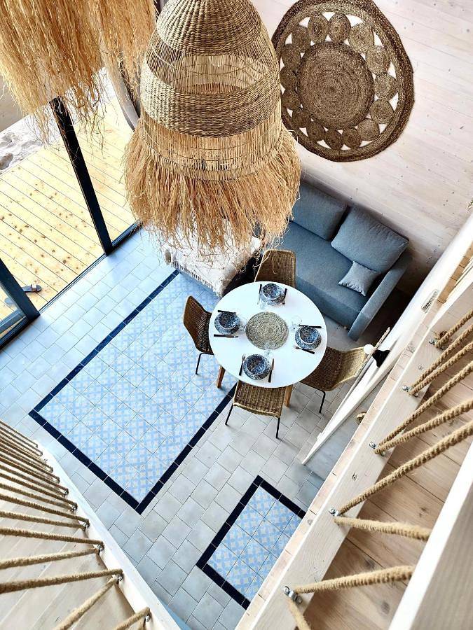 Bungalow für 6 Personen, mit Terrasse und Garten sowie Pool und Ausblick in Mielno