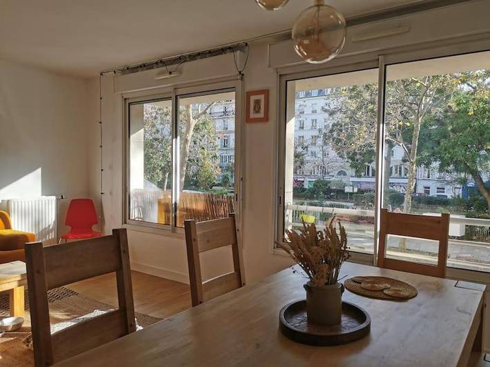 Ferienwohnung für 4 Personen, mit Garten und Ausblick