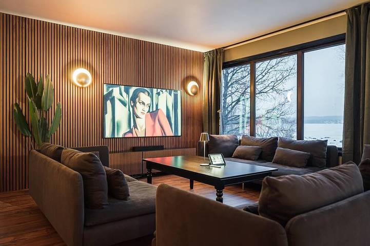 Villa für 14 Personen, mit Balkon und Sauna sowie Garten, mit Haustier in Schweden - 4