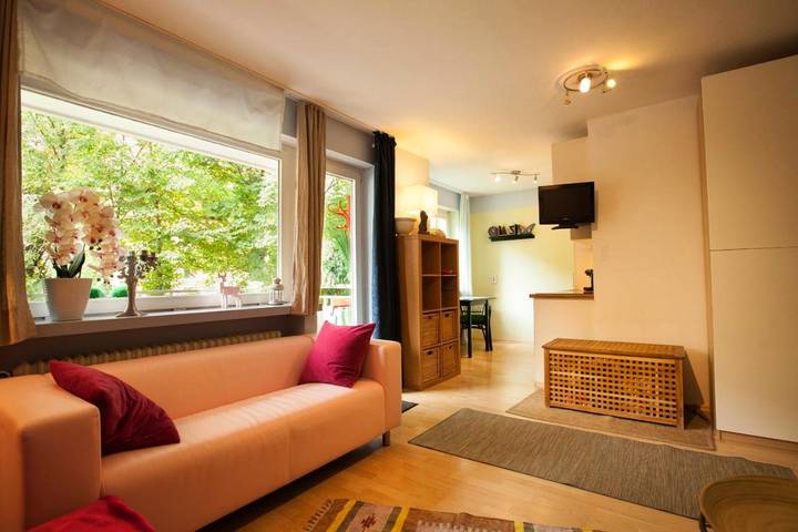 Ferienwohnung für 3 Personen, mit Balkon in Rosenheim
