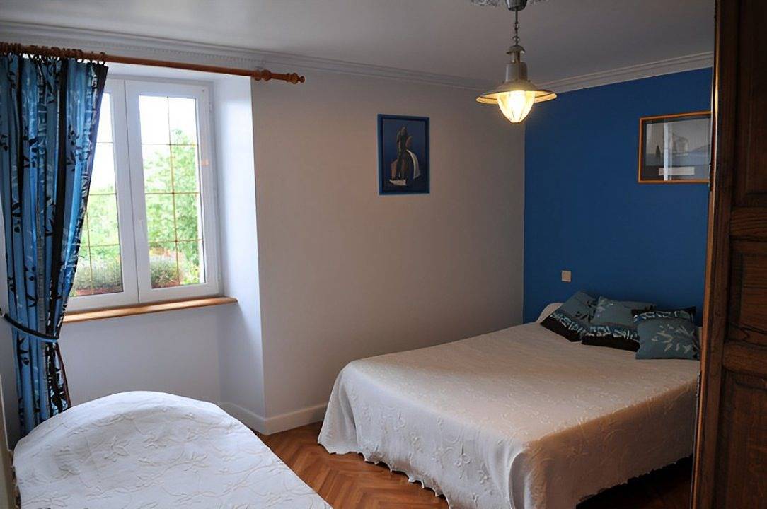 Chambres d'hôtes au Saint Avit - Chambre Coquelicot in Huisnes-sur-Mer, Baie du Mont-Saint-Michel