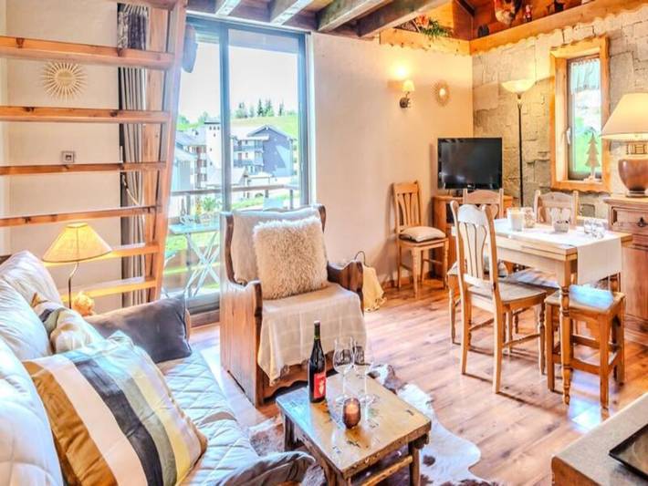 Appartement de vacances pour 4 personnes, avec balcon