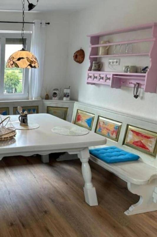 Ferienwohnung für 3 Personen, mit Terrasse und Garten in Muhr am See