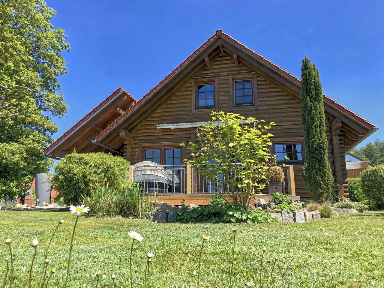 Freistehendes Ferienhaus mit Sauna und Hottub in Teunz, Naturpark Oberpfälzer Wald