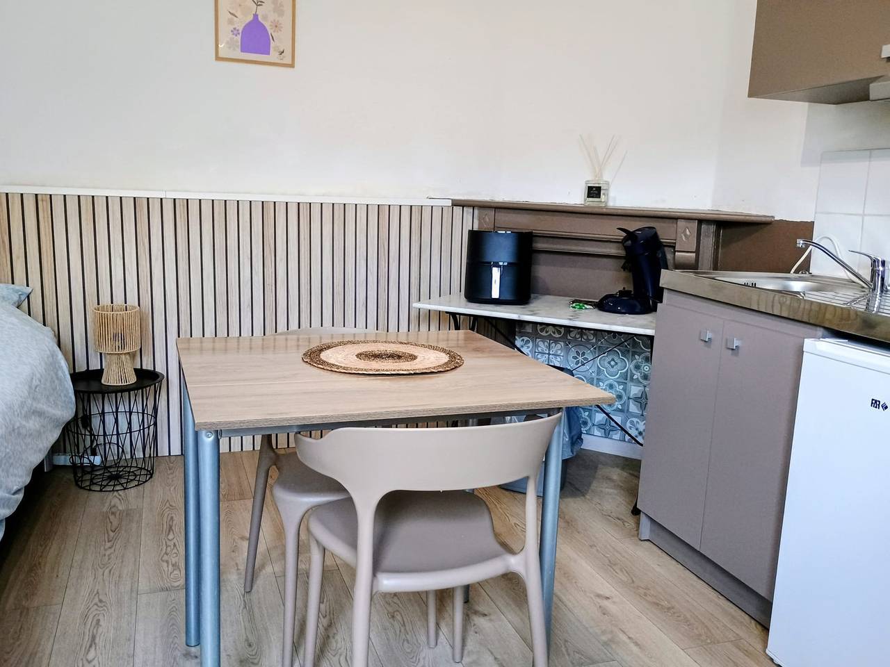 Ganze Ferienwohnung, Le Meublé Nomade 9, Bollaert, Fac, 2pers, parking in Lens, Lens und Umgebung