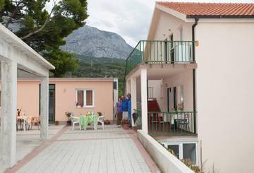 Maison d’hôte pour 6 personnes, avec balcon, animaux acceptés à Tučepi