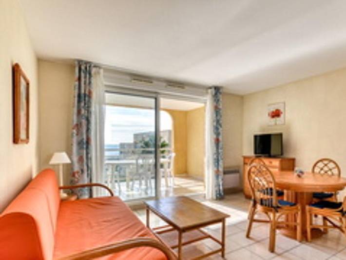 Résidence Alizea Beach - Vacancéole - Wohnung 4 personen - Wohnung 2 Zimmer 4 Personen Meerblick in Valras-Plage, Mittelmeerküste (Frankreich)
