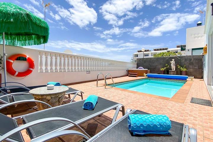 Villa für 2 Personen, mit Whirlpool