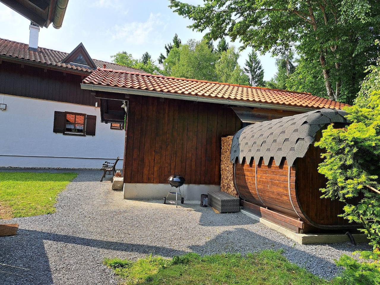 Ferienhaus Walter im Waldferiendorf - Gemütliches Ferienhaus mit Terrasse in Regen (Ostbayern), Ostbayern
