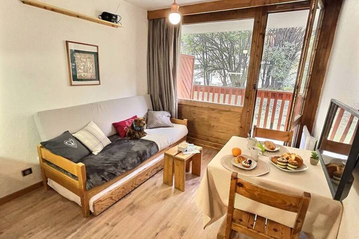 Appartement de vacances pour 2 personnes, avec jardin, animaux acceptés à Val-d'Isère