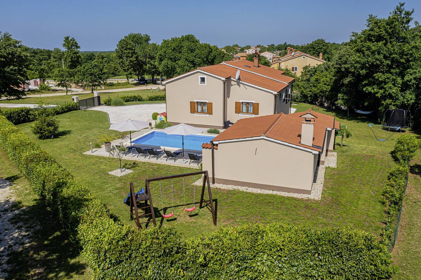 Villa Božac in Cukrići  - Haus für 6 Personen in Jursici, Zentralistrien