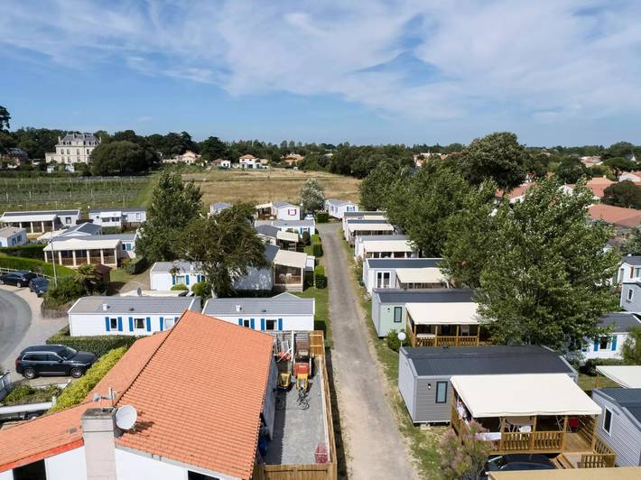 Mobil home pour 6 personnes, avec piscine et terrasse, animaux acceptés à La Bernerie-en-Retz - 3
