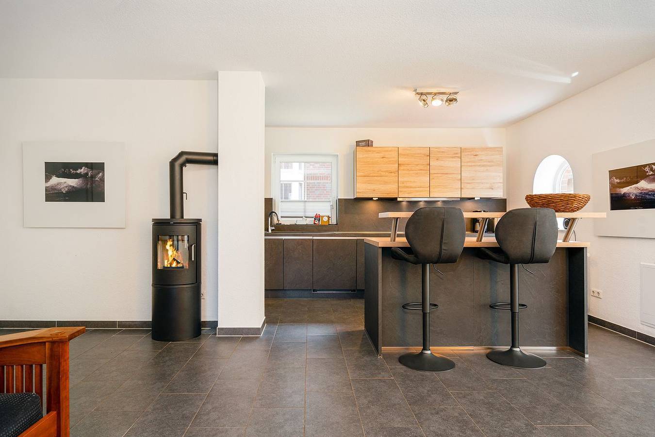 130qm Ferienhaus für 6 Personen mit Wintergarten, Garten, Dachterrasse und Kamin in Greetsiel, Krummhörn