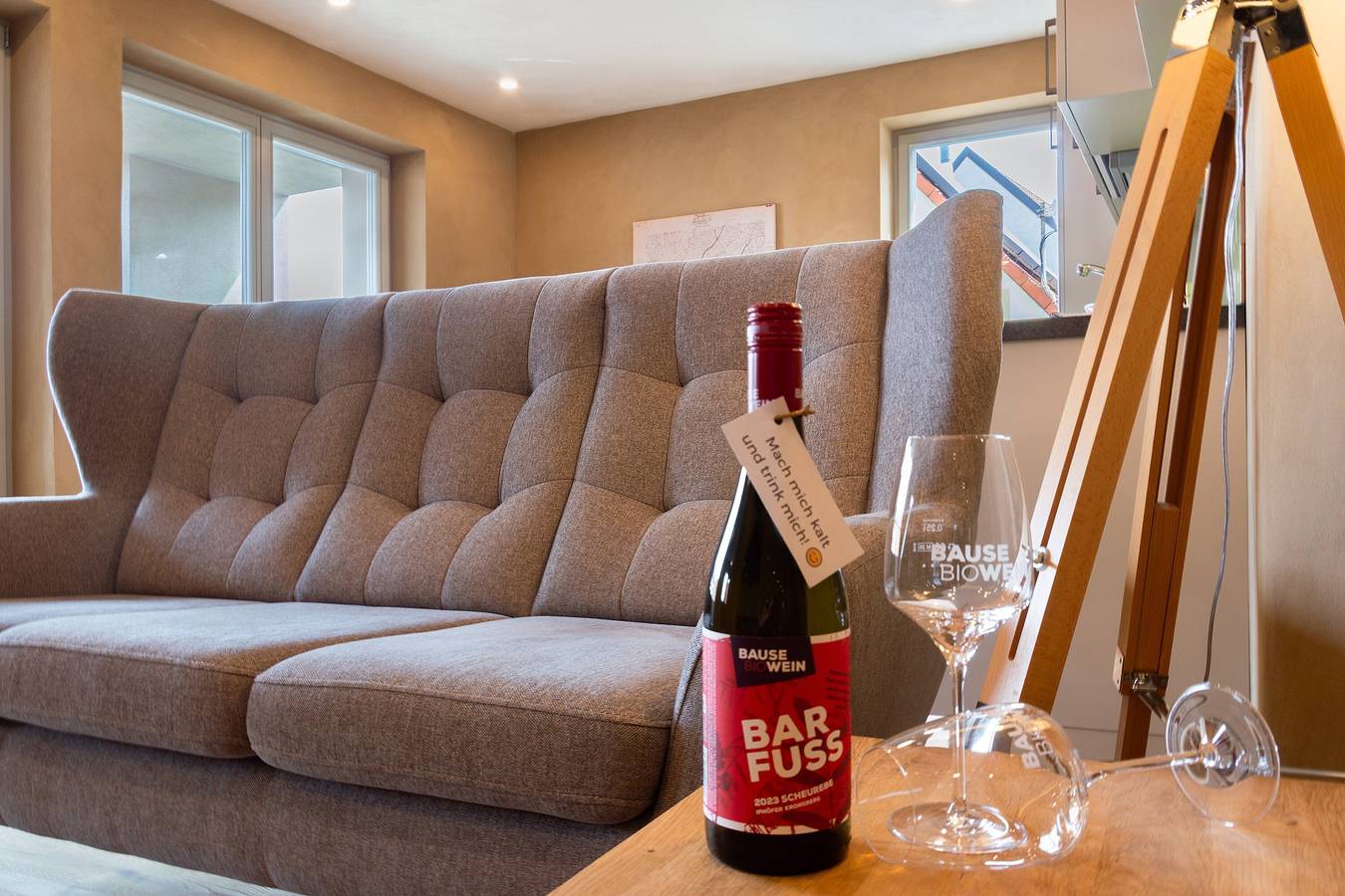 Ganze Wohnung, No.1 Apartment 'Bio Bausewein' mit privater Terrasse und Wlan in Iphofen, Fränkisches Weinland