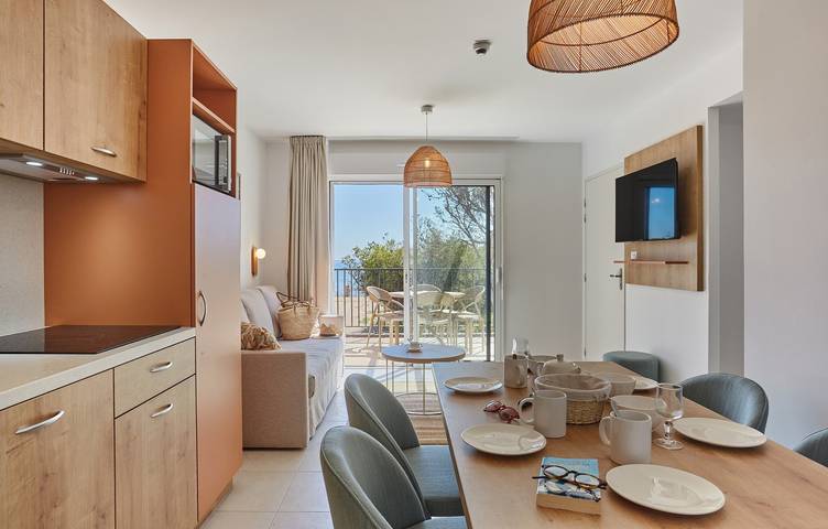 Studio für 2 Personen, mit Kinderpool und Garten sowie Pool, kinderfreundlich in Giens - 3