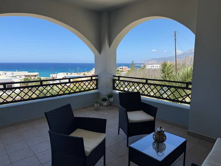 Vakantieappartement voor 4 personen, met balkon en tuin, met huisdier op Karpathos