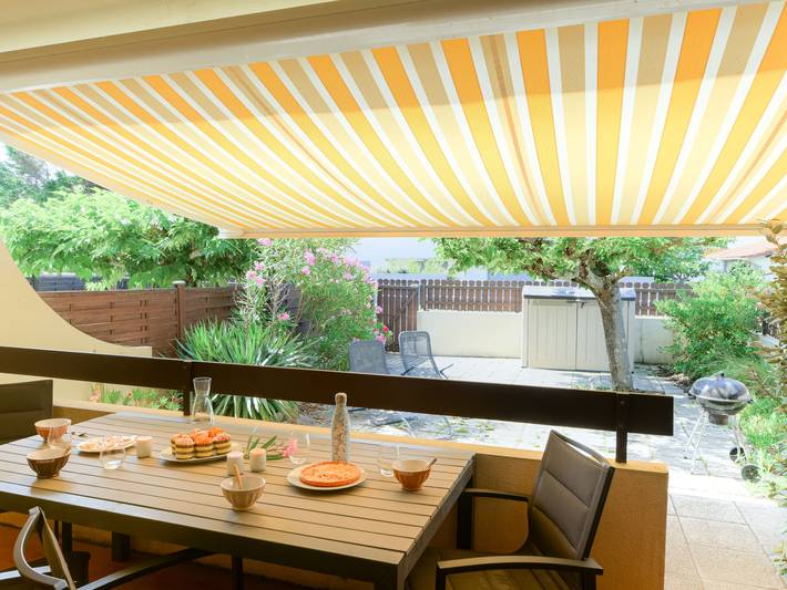 Gîte pour 4 personnes, avec terrasse dans Plage sud (Mimizan Plage)