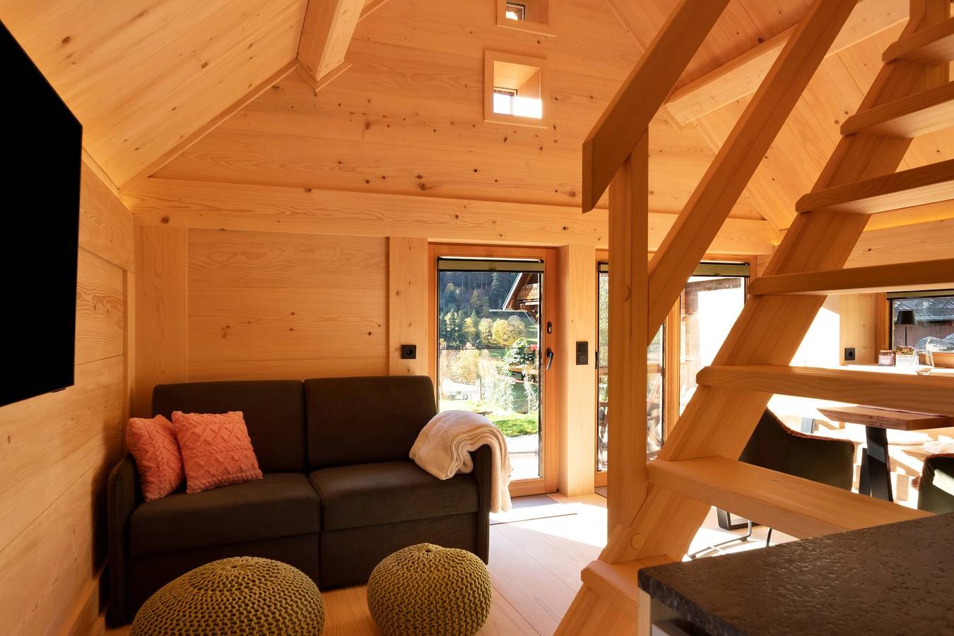 Ganze Ferienwohnung, Ferienhaus 'Schwarzwaldchalet Holzperle' mit Privatterrasse, Gemeinschaftsgarten und Wlan in Raitenbuch (Lenzkirch), Lenzkirch