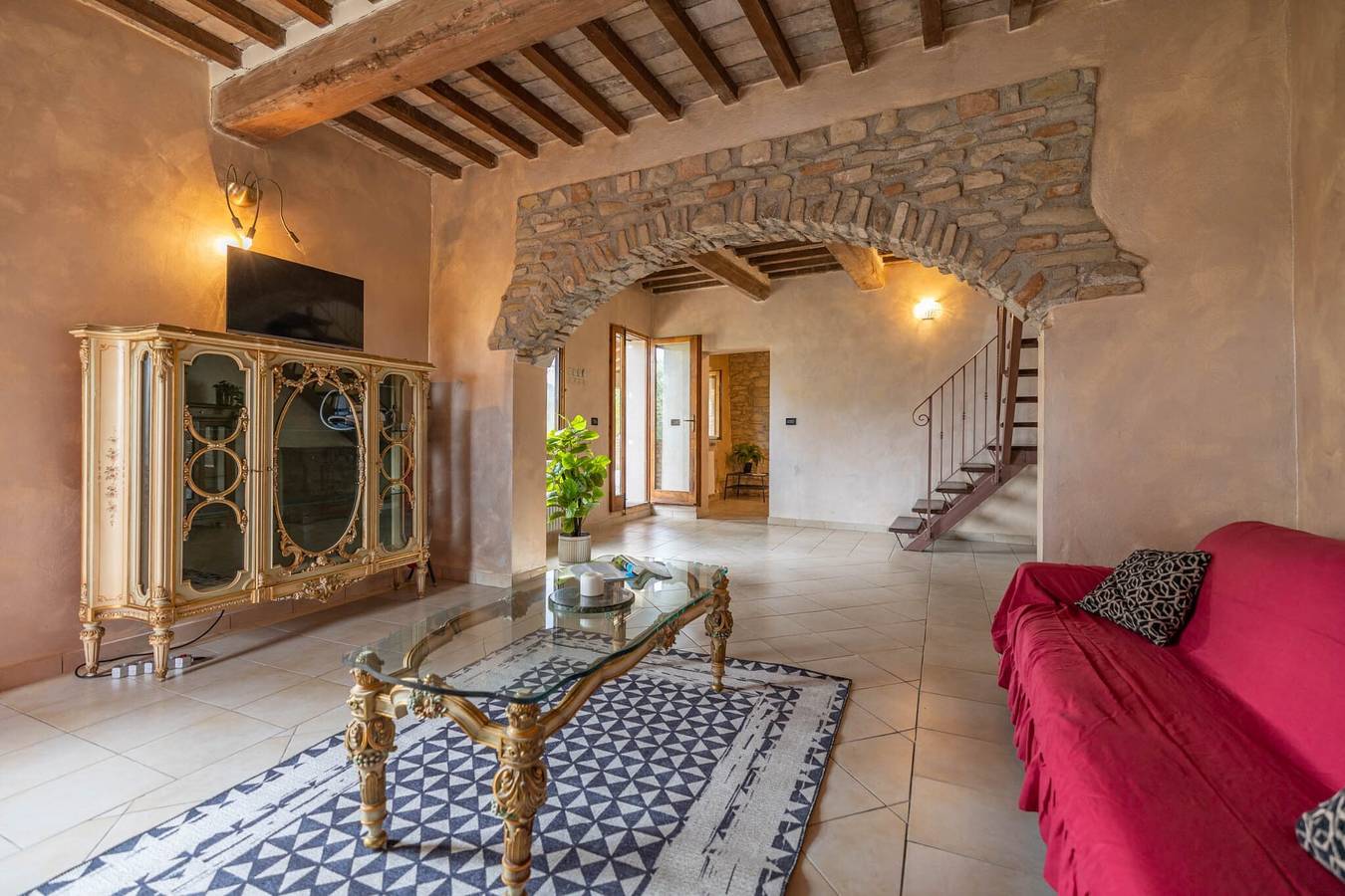 Villa 'Casale Mauri' con vista mare, terrazza privata e Wi-Fi in Montefiore Conca, Provincia di Rimini