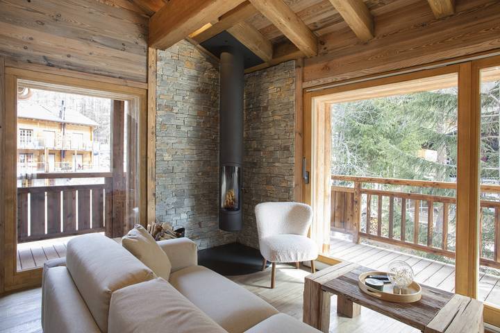 Gîte pour 6 personnes, avec balcon et sauna, animaux acceptés dans Ayer (Anniviers) - 2