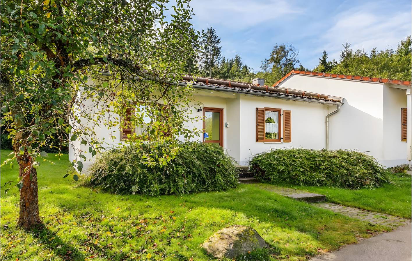 Ferienhaus 25 mit Gemeinschaftsterrasse, privatem Garten und Wlan in Falkenstein ( Cham), Ostbayern