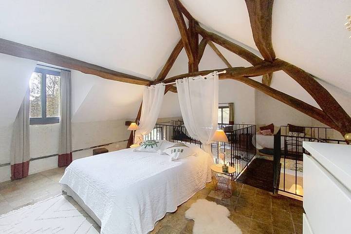 Location de vacances pour 4 personnes, avec Jardin à Mosnes - 2