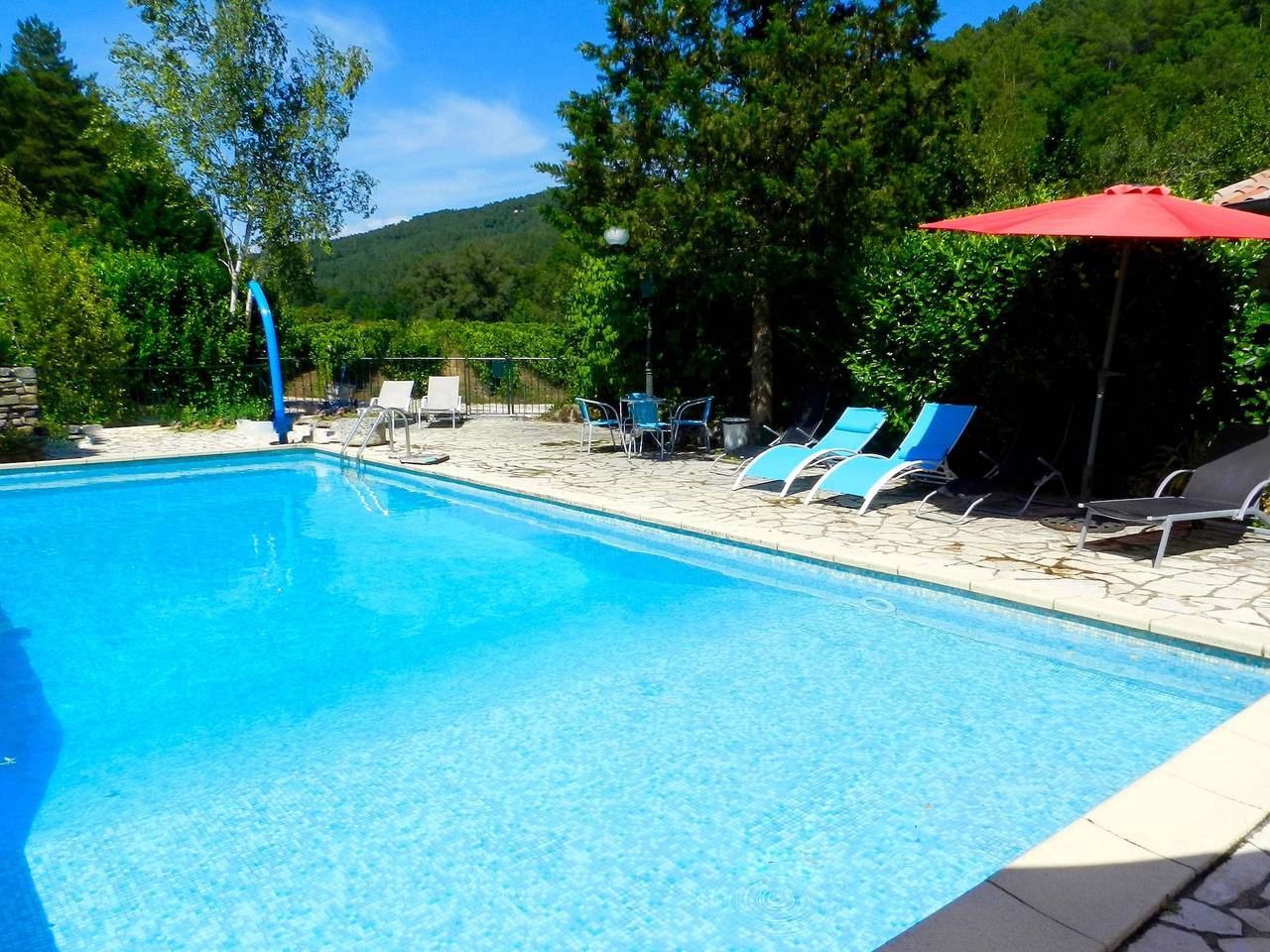 Gîte pour 4 personnes avec piscine in Chassiers, Parc naturel régional des Monts d'Ardèche