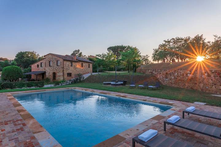 Location de vacances pour 9 personnes, avec jardin, animaux acceptés à Montepulciano - 2