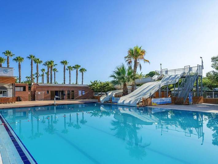 Mobile home for 6 people, with children pool in Cambrils