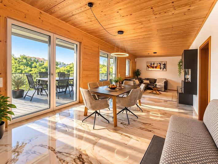 Ganze Wohnung, Deluxe Apartment Stadtblick 13 mit großzügigem Balkon und Stadtblick in Pfullendorf, Region Bodensee-Oberschwaben