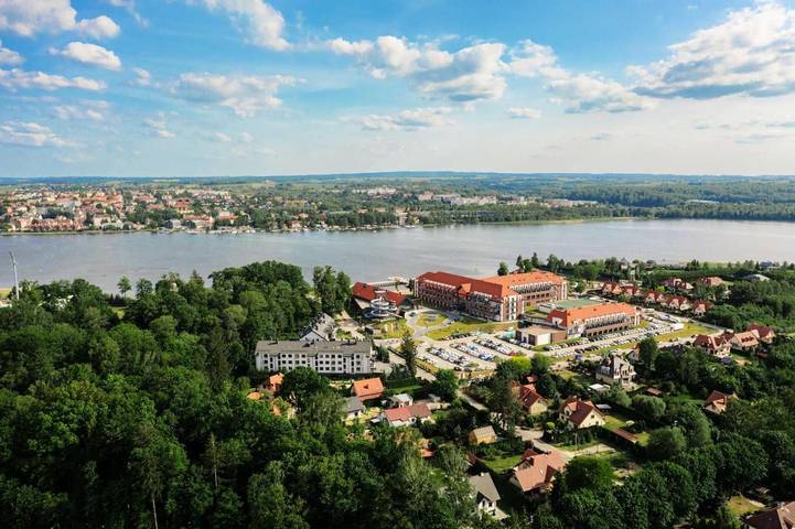 Hotel dla 5 osób, z jacuzzi i ogród oraz basen i sauna, zwierzęta dozwolone w Ostróda