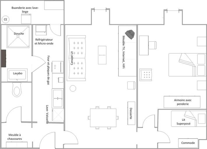 Gîte pour 4 personnes dans Plage de Wimereux - 4