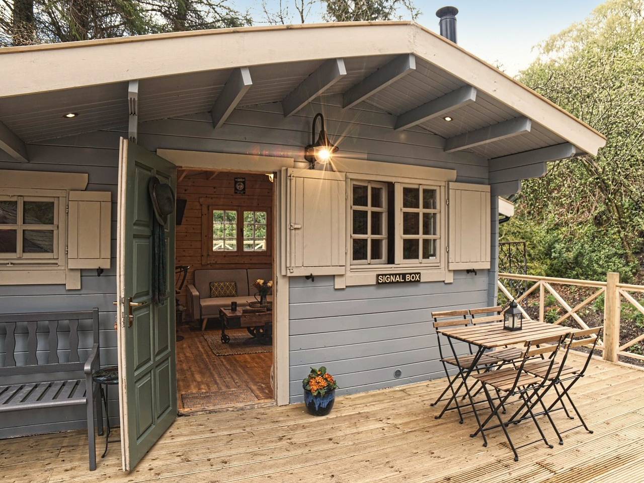 The Signal Box in Ayrshire