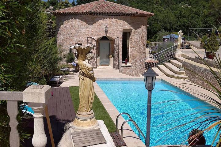 Ferienhaus für 7 Personen, mit Garten in Vence