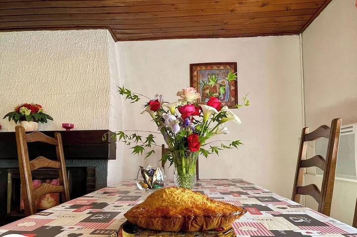 Gîte pour 6 personnes, avec jardin