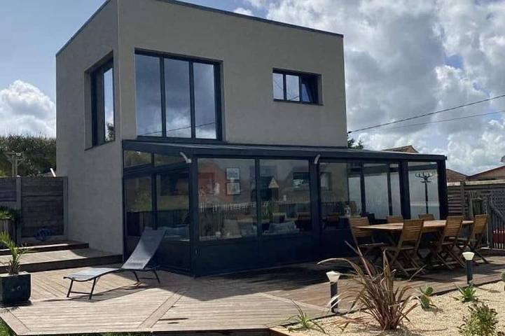 Gîte pour 4 personnes, avec jardin