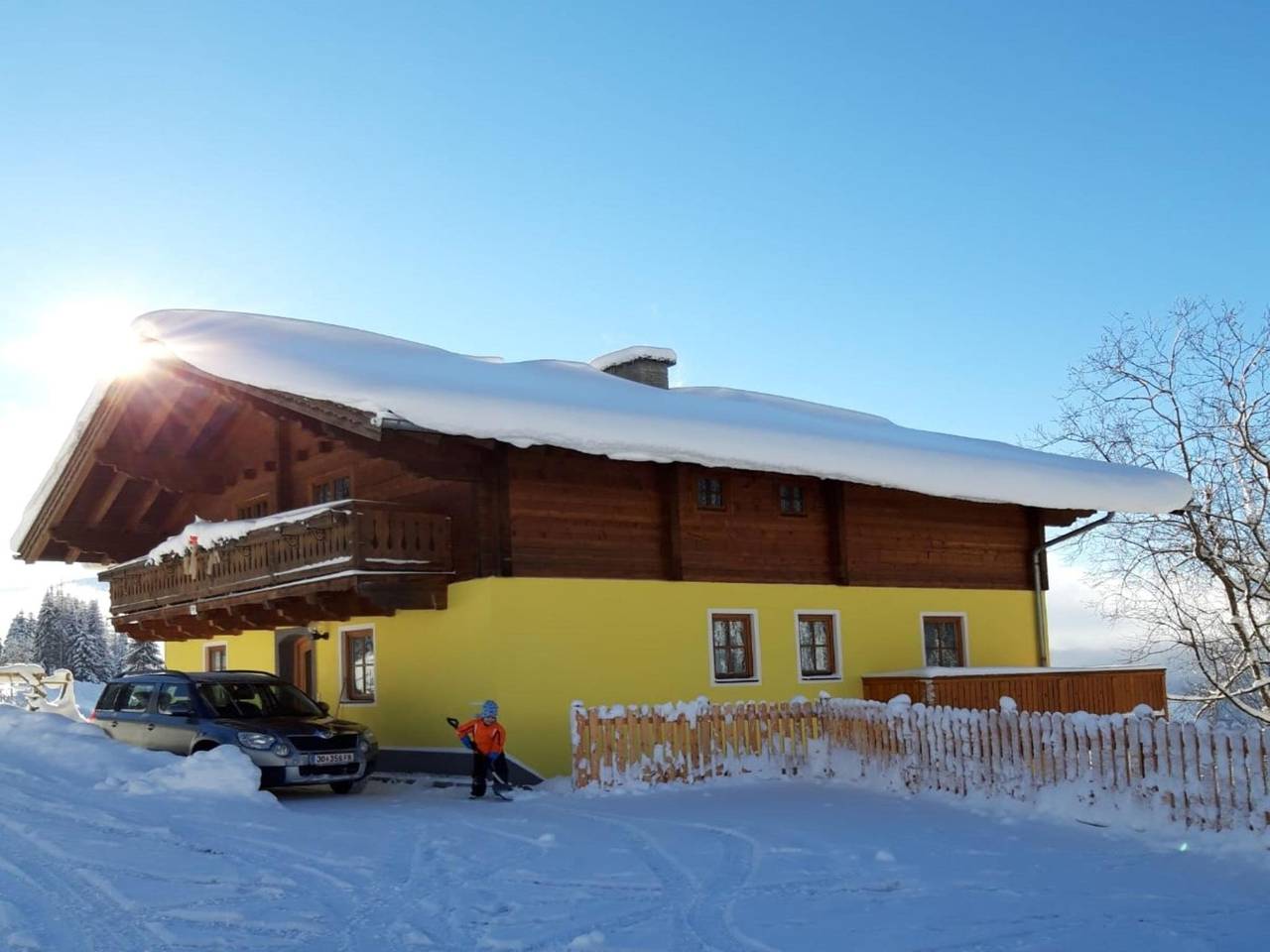Vrijstaand huis met fantastisch uitzicht in Wagrain, Ski Amadé