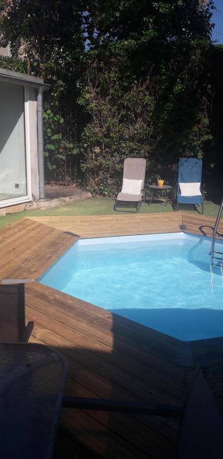 Maison de vacances pour 5 personnes, avec piscine et jardin