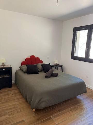 Cottage pour 4 personnes, avec terrasse et vue, animaux acceptés à Crampagna