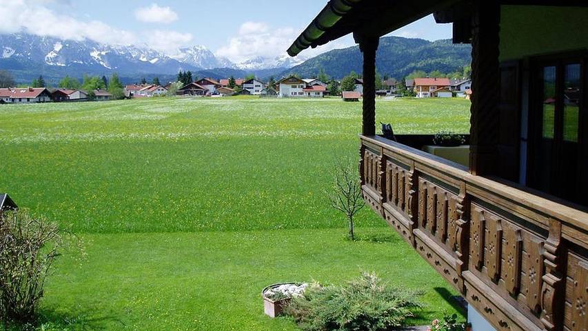 Ferienwohnung für 2 Personen, mit Balkon in Wallgau - 3