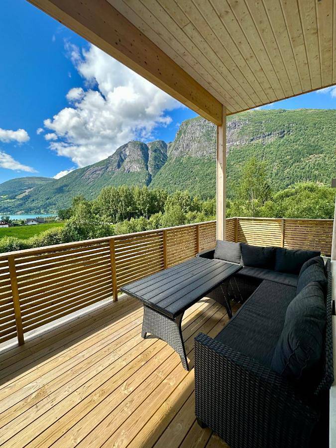 Ferienwohnung für 6 Personen, mit Seeblick und Ausblick sowie Garten, mit Haustier in Stryn - 3