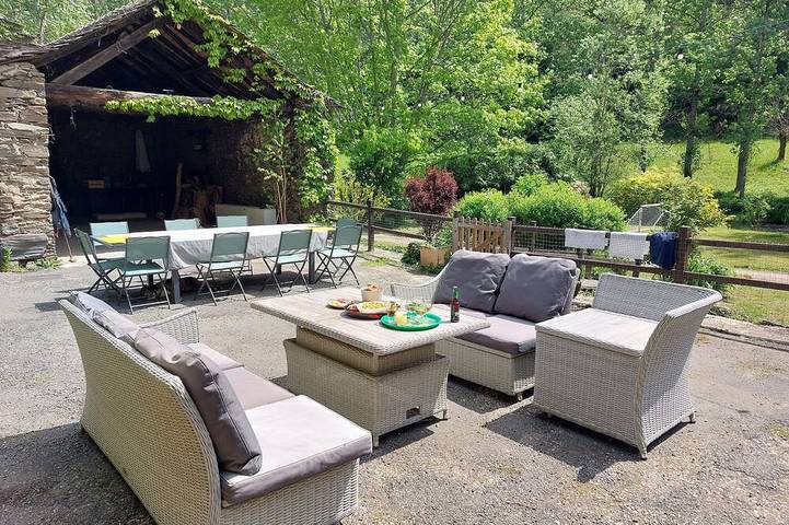 Maison de vacances pour 14 personnes, avec jardin, animaux acceptés